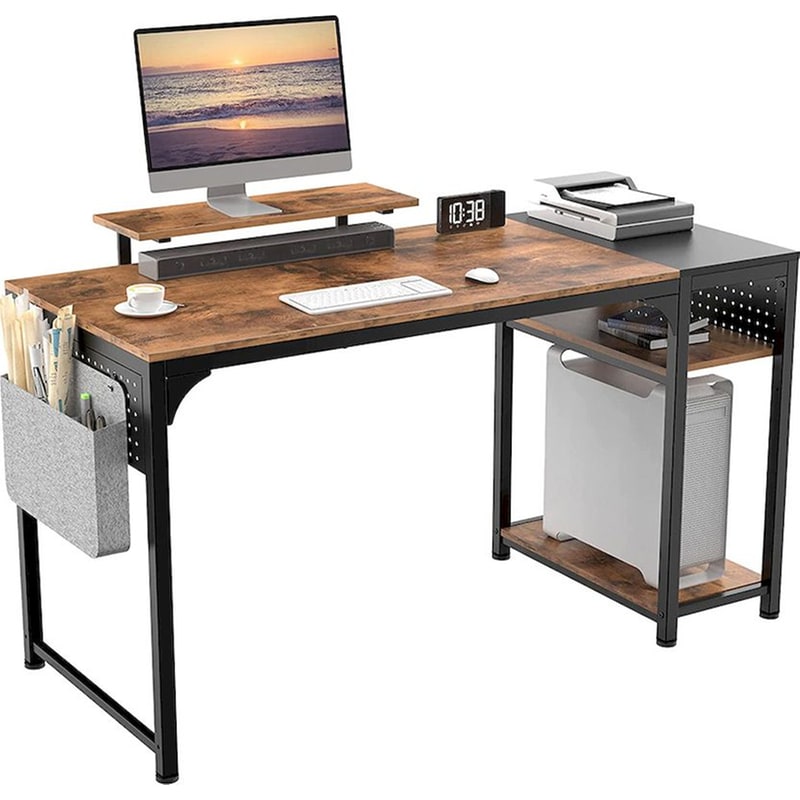 EUREKA ERGONOMIC Γραφείο Υπολογιστή Eureka Ergonomic ZX-SS140B-RBB 140x60x76.2cm