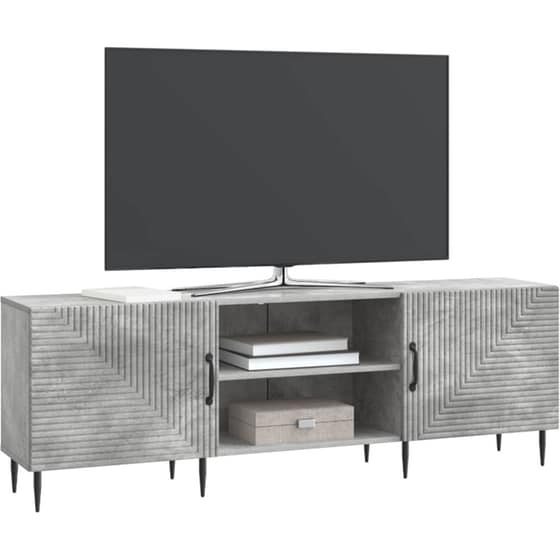 Έπιπλο Τηλεόρασης VidaXL 150x31x50 cm - Γκρι Σκυροδέματος image 2