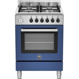 LA GERMANIA PRM6640EXBT(GN) 56 Lt Μπλε Κουζίνα Μεικτή Φυσικού Αερίου