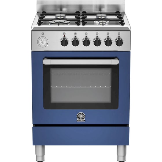 LA GERMANIA PRM6640EXBT(GN) 56 Lt Μπλε Κουζίνα Μεικτή Φυσικού Αερίου image 0