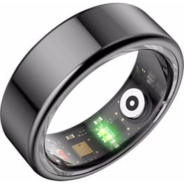 Smart Ring KSIX Saturn 20mm Size 10 - Black