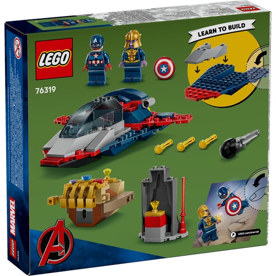 LEGO® Marvel Captain America vs. Thanos (76319) image 2