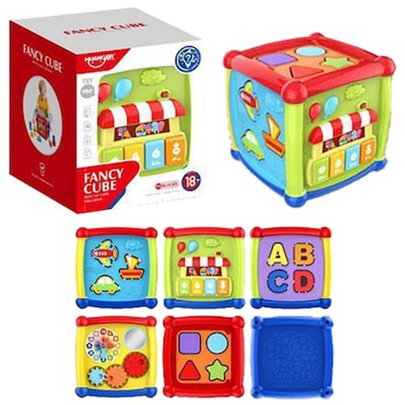 Κυβος Βρεφικος Μπαταριας 16x19x16cm Toymarkt 941085
