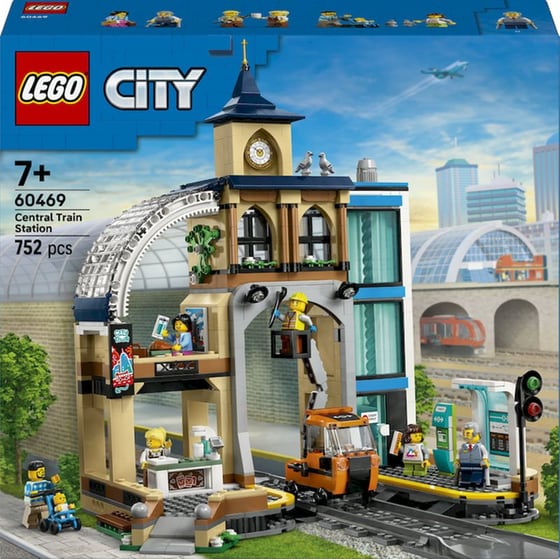 LEGO® City Κεντρικός Σιδηροδρομικός Σταθμός (60469) image 0