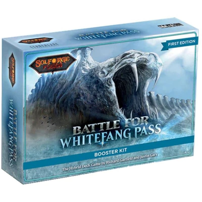 Solforge Fusion – Battle For Whitefang Pass Booster Kit Επέκταση (RICHARD GARFIELD)