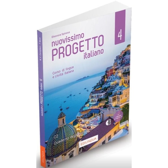Nuovissimo Progetto Italiano 4 - Quaderno degli Esercizi image 0