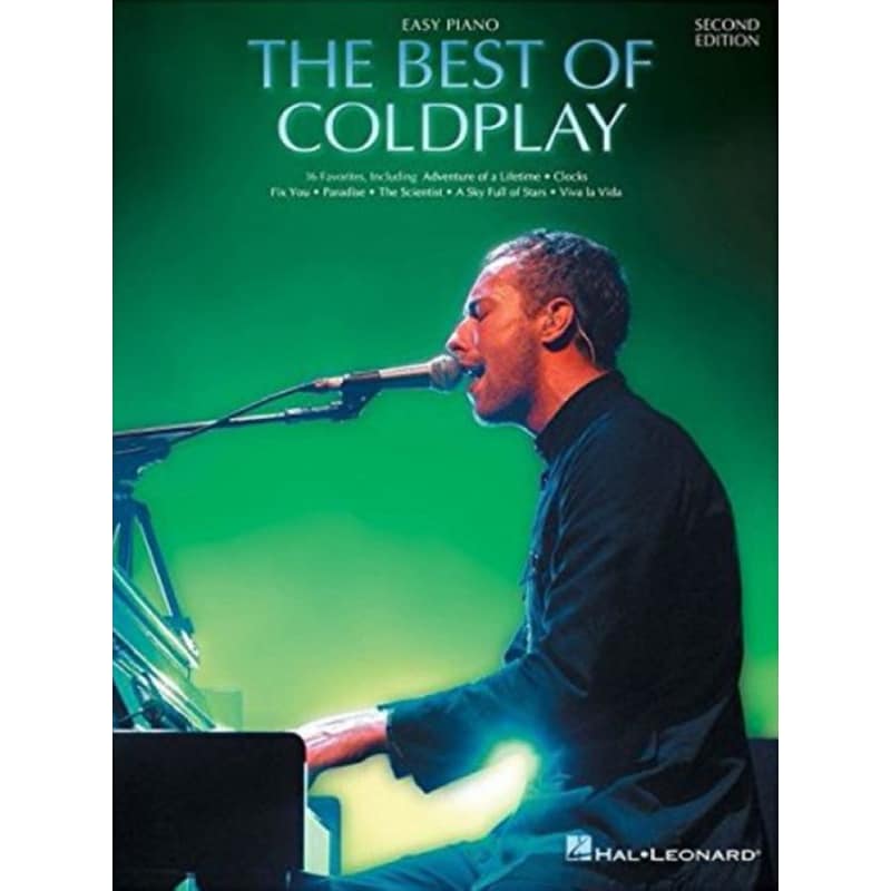 The Best of Coldplay for easy piano