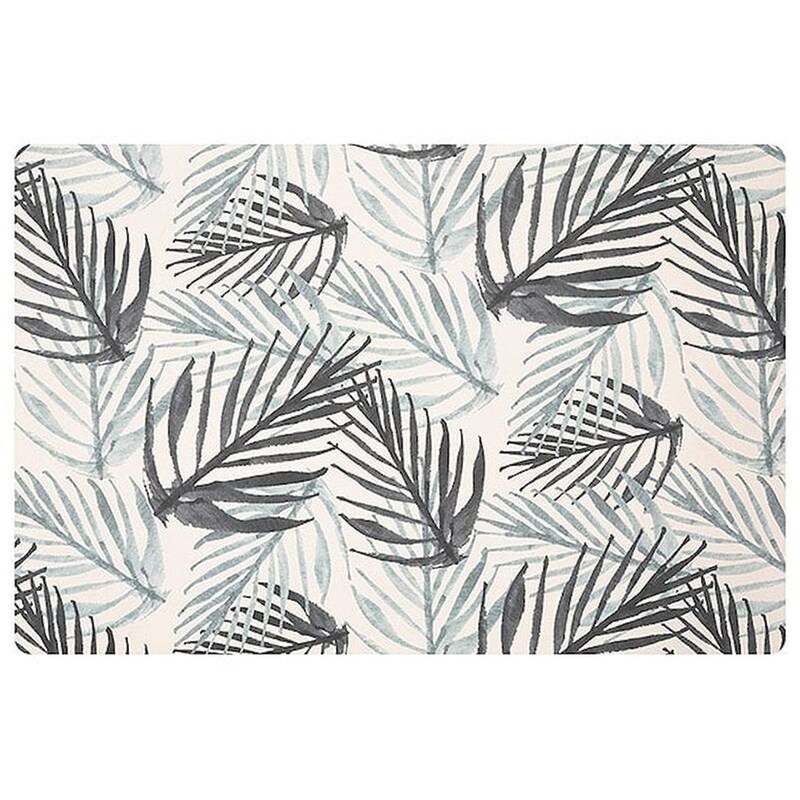 SPITISHOP Σουπλά Spitishop S-d Vinyl Palme 160633j από PVC 30x45cm - Μαύρο/Λευκό