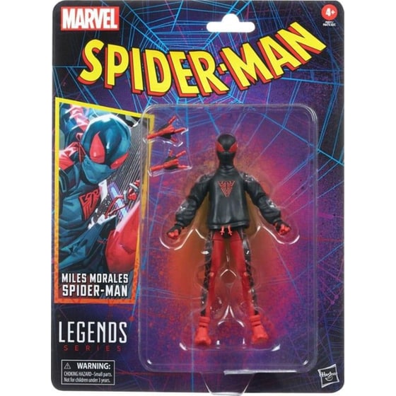 Φιγούρα Δράσης Hasbro Marvel Legends - Retro Collection Miles Morales Spiderman image 0