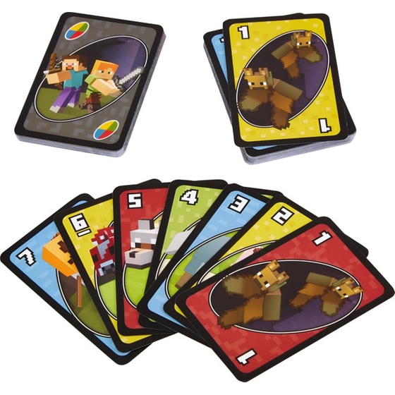 UNO Minecraft Επιτραπέζιο (Mattel) image 1