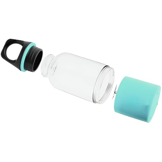 Παγούρι Blender Bottle Επαναφορτιζόμενο με LED Aria Trade 500ml Πλαστικό Μπλε image 1