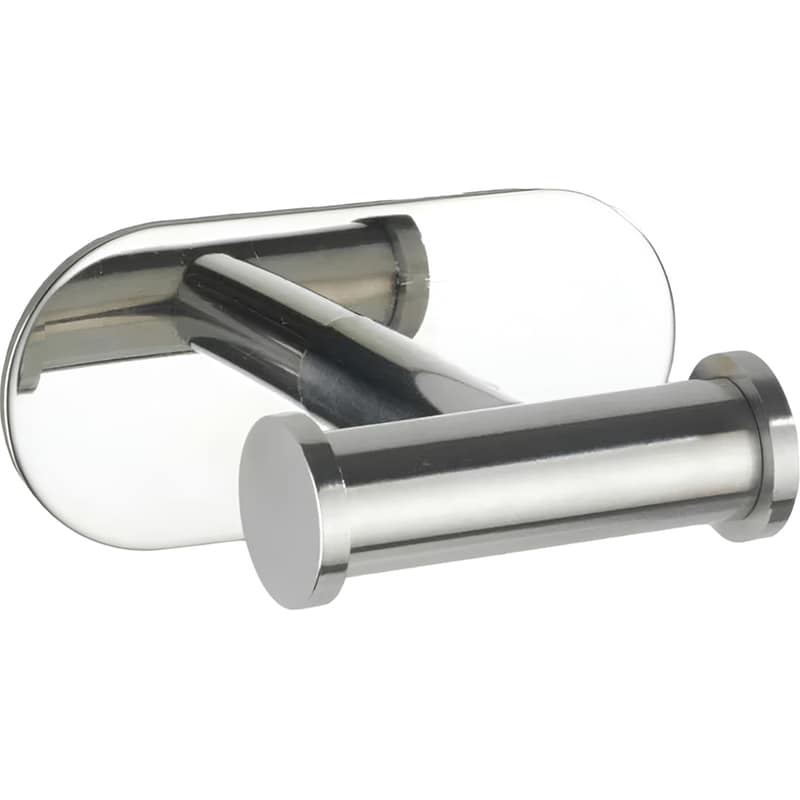 WENKO Κρεμαστράκι Αυτοκόλλητο Wenko Orea Shine Ανοξείδωτο 6.5x5.5cm - Ασημί