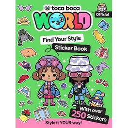 Toca Boca Find Your Style Sticker Book