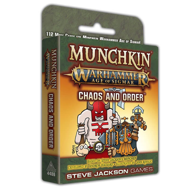 Steve Jackson – Munchkin Warhammer Age Of Sigmar: Chaos And Order
