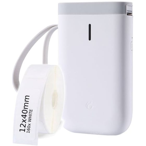 NIIMBOT D11 Έχρωμος Εκτυπωτής Thermal Ετικετών με Bluetooth - Λευκό image 0