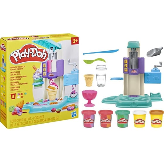 Hasbro Play-Doh Rainbow Swirl Ice Cream Σετ image 4