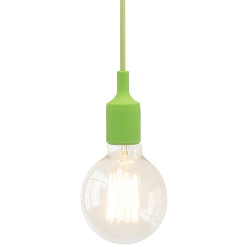 ACA DECOR Φωτιστικό Οροφής Μονόφωτο Aca Sutp102g από Σιλικόνη - Πράσινο