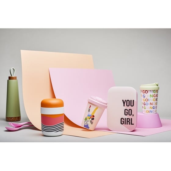 Φαγητοδοχείο Chic Mic Bioloco Plant Lunch Pot Color Block Λευκό image 1