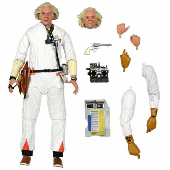 Φιγούρα NECA Back To The Future Doc Brown 18 cm image 1
