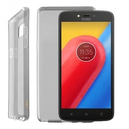 Θήκη Motorola Moto C - Volte-Tel Air Slim TPU - Διάφανο Γκρι