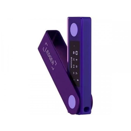 Ledger Nano X Cryptocurrency Hardware Wallet - Amethyst Purple image 0