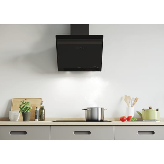 CANDY CDG6CBP8B 60 cm Μαύρο Απορροφητήρας Καμινάδα - Τζάκι image 3