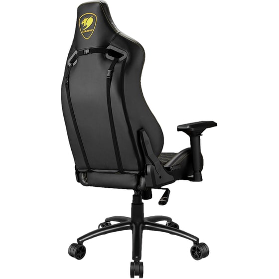 Gaming Καρέκλα Cougar Outrider S Royal από Τεχνητό Δέρμα - Μαύρη/Κίτρινη image 4