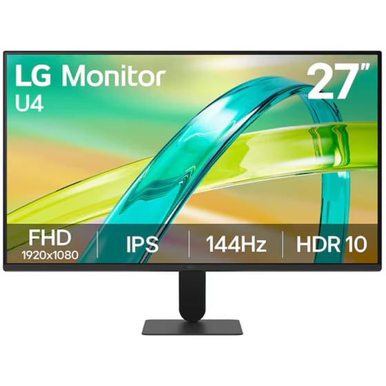 LG UltraGear 27U411B-B Gaming Monitor 27" FHD IPS Flat 144Hz 5ms image 0