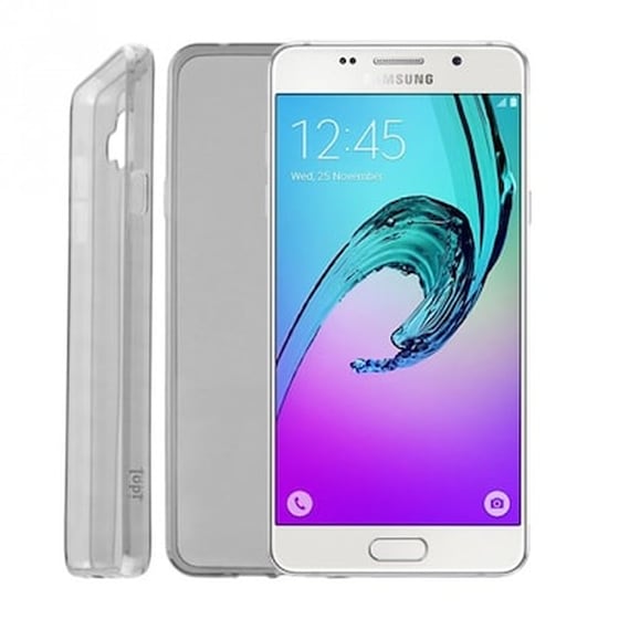 Θήκη Samsung Galaxy A7 - Idol 1991 Ultra Thin TPU - Διάφανο Γκρι image 0