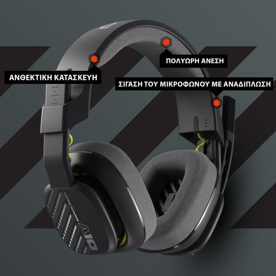 Astro A10 Gen 2 Xbox Series Gaming Ενσύρματα Ακουστικά 3.5mm Μαύρα image 7