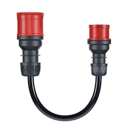 Καλώδιο Φόρτισης Gemini flex Go-E 30cm 3.7 kW - Μαύρο/Κόκκινο