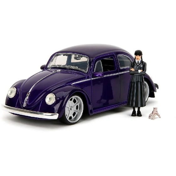 Αυτοκίνητο Jada Wednesday Volkswagen Beetle 1:24 image 1