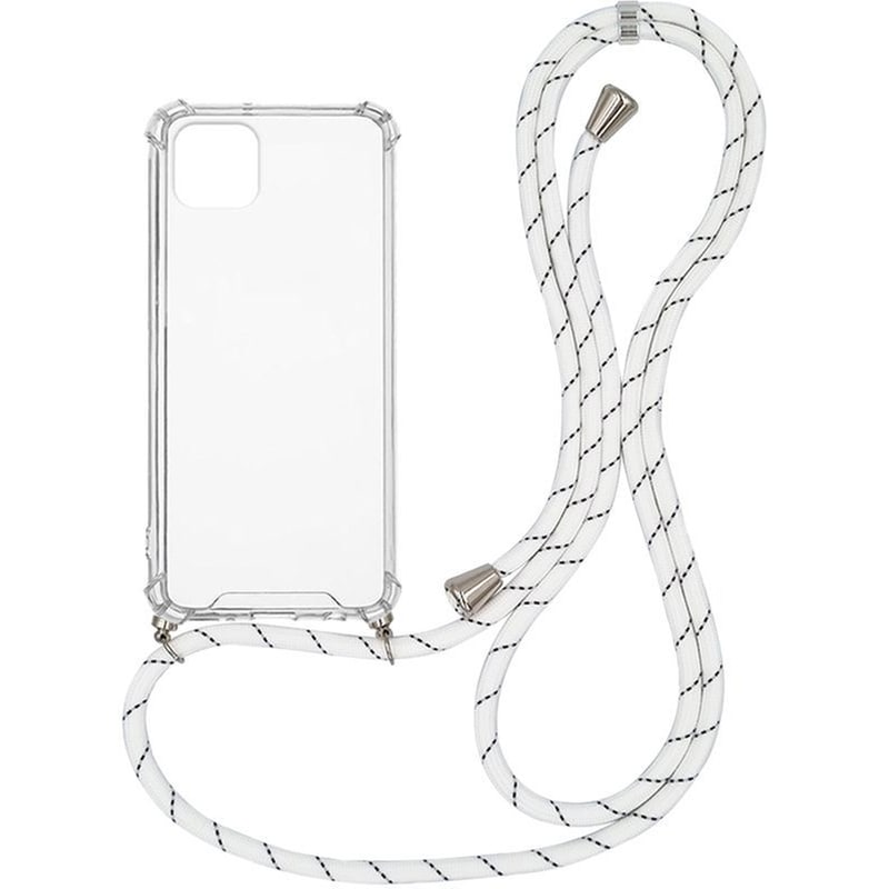 Θήκη Apple iPhone 11 Pro Max - Sonique με Κορδόνι Armor Clear - Λευκό