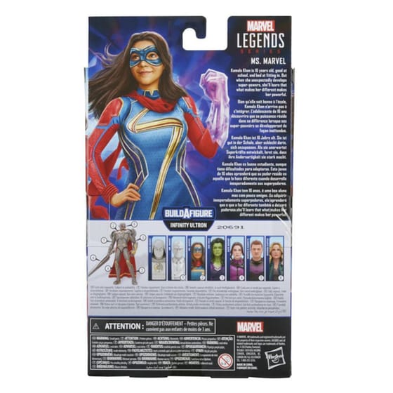 Φιγούρα Hasbro Marvel Legends Series MCU Disney Plus Ms. Marvel (F3857) image 6