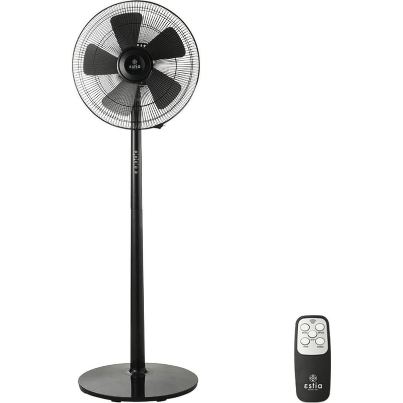 ESTIA HOME ART 06-21108 Ανεμιστήρας Δαπέδου 55W 40cm με Τηλεχειριστήριο
