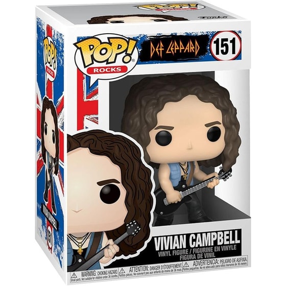 Funko Pop! Rocks - Def Leppard - Viv Campbell #151 image 1