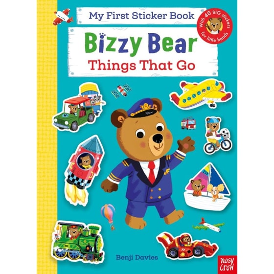 Bizzy Bear: My First Sticker Book Things That Go image 0