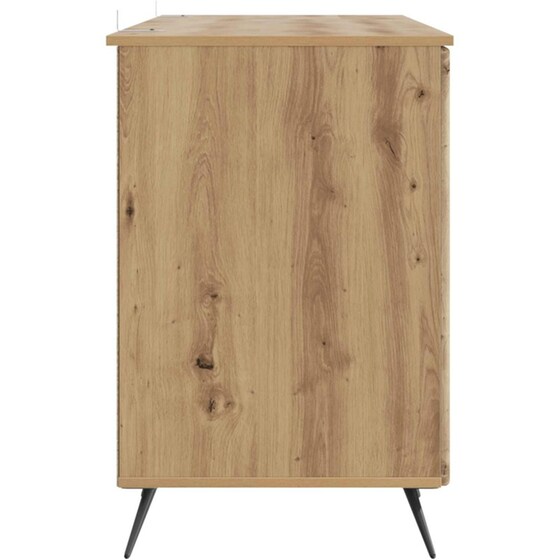Γραφείο VidaXL από Επεξεργασμένο Ξύλο 142,5x50x75 cm - Artisan Δρυς image 2
