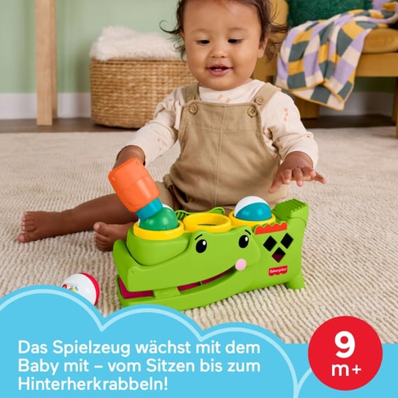 Παιχνίδι Fisher Price Κροκόδειλος με Μπαλίτσες image 1