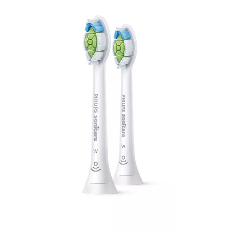 PHILIPS Ανταλλακτικές Κεφαλές PHILIPS W2 Optimal White 2 Τμχ Λευκό