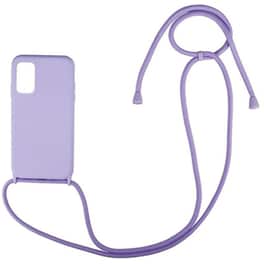 Θήκη Samsung Galaxy A02S - Sonique Carryhang Με Κορδόνι - Λιλά