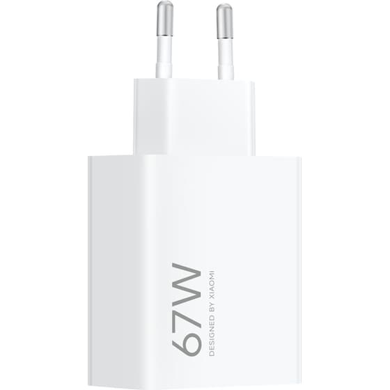 Φορτιστής Πρίζας Xiaomi HyperCharge Power Adapter USB-A 67W - White image 1