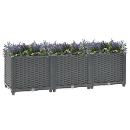 Vidaxl Ζαρντινιέρα 120 X 40 X 38 Εκ. Από Πολυπροπυλένιο