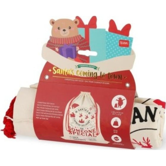 Χριστουγεννιάτικη Τσάντα Δώρου Legami 50 cm - Πολύχρωμο image 1