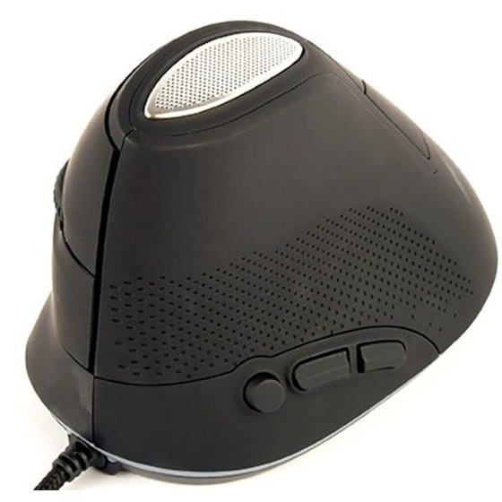 Gembird MUS-ERGO-03 Ενσύρματο Vertical Ποντίκι Μαύρο image 1