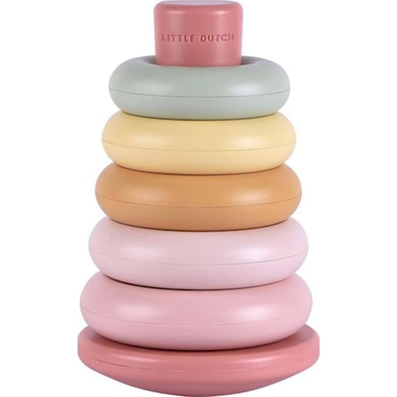 Πυραμίδα Στοίβαξης Little Dutch Ροζ LITTLE DUTCH
