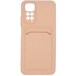 Θήκη Xiaomi Poco M5 - Sonique Armor Clear Με Κορδόνι - Ροζ