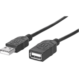 Καλώδιο Manhattan USB EXTT. M/F 3M BLK