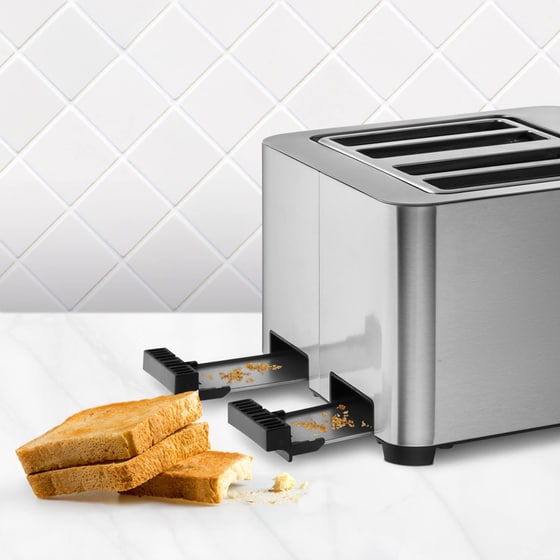 Φρυγανιέρα UFESA Quartet Deluxe 4 Θέσεων 1500W Inox image 1