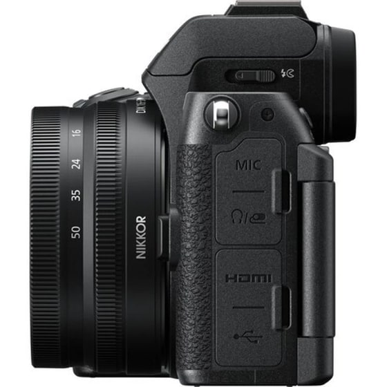 Φωτογραφική μηχανή Mirrorless Nikon Z50 ΙΙ + 16-50mm VR + 50-250mm VR - Mαύρο image 6